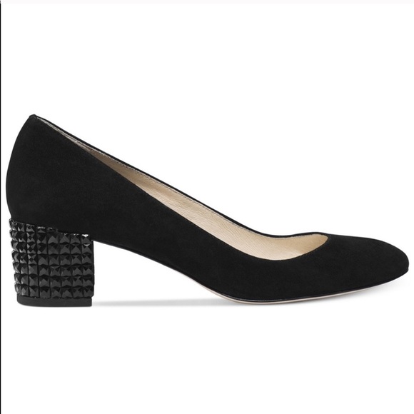 michael kors arabella kitten heel pumps